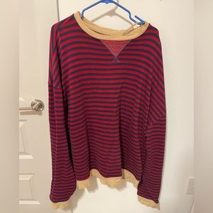 Free people oversized crewneck